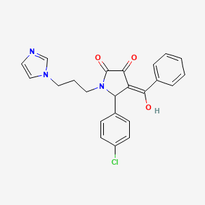 Chemical structure of p53-MDM2-IN-1