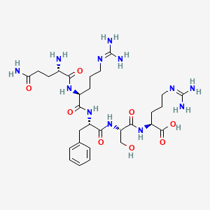 Chemical structure of Opiorphin