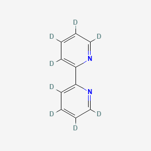 Chemical structure of 2,2'-Dipyridyl-d8