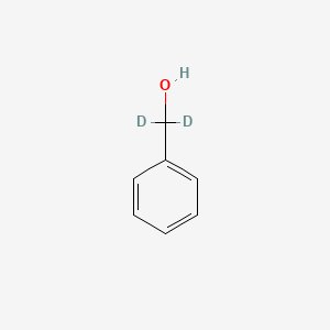Chemical structure of Phenylmethan-d2-ol