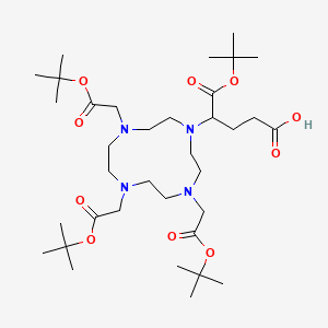 Chemical structure of DOTA-GA(tBu)4