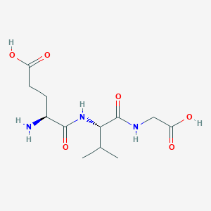 Chemical structure of γ-Glu-Val-Gly