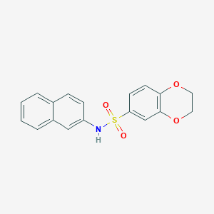 Chemical structure of WAY-620521