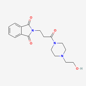 Chemical structure of WAY-648936