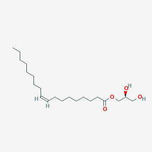 Chemical structure of 1-Oleoyl-sn-glycerol