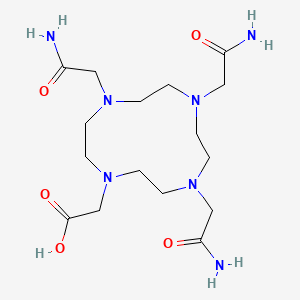 Chemical structure of DOTAM-mono-acid