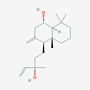 Chemical structure of Larixol