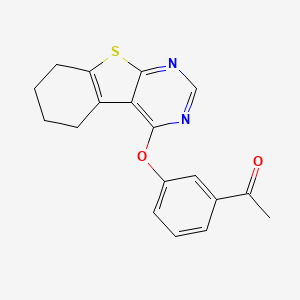 Chemical structure of VEGFR-2-IN-37