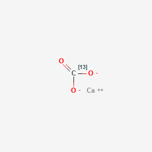 Chemical structure of Calcium carbonate,99·8%,PT-13C
