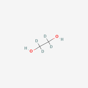 Chemical structure of Ethylene glycol-d4