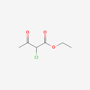 Chemical structure of Ethyl 2-chloroacetoacetate