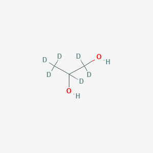 Chemical structure of 1,2-Propane-d6-diol