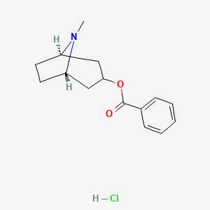 Chemical structure of Tropacocaine (hydrochloride)