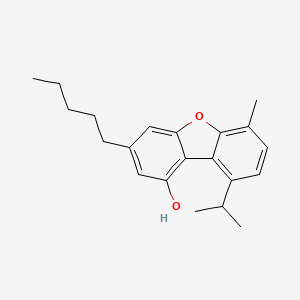 Chemical structure of Cannabifuran