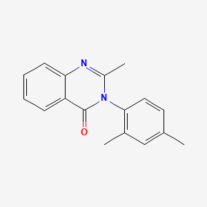 Chemical structure of Methylmethaqualone