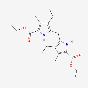 Chemical structure of 5-fluoro MDMB-PICA metabolite 2