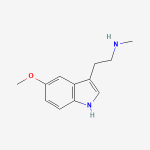 Chemical structure of 5-methoxy NMT
