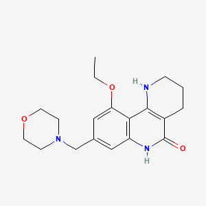 Chemical structure of MDMB-3en-BUTINACA