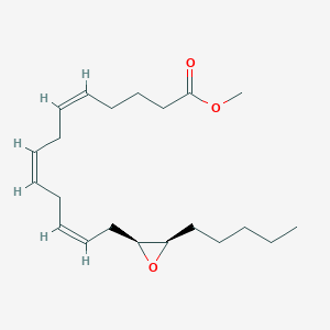 Chemical structure of 14S(15R)-EET methyl ester