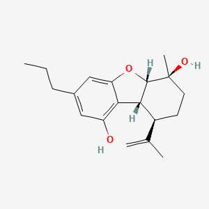 Chemical structure of Cannabivarinselsoin