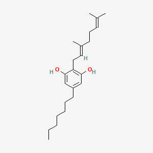 Chemical structure of CBGP