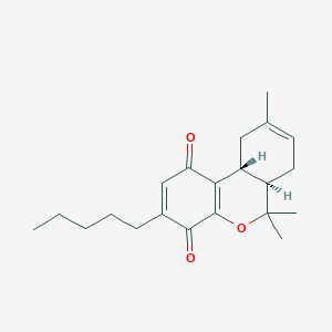 Chemical structure of δ8-THCQ