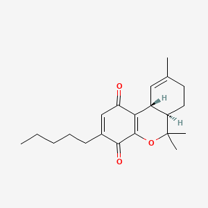Chemical structure of δ9-THCQ
