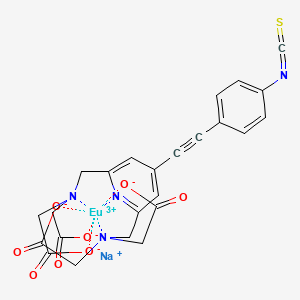 Chemical structure of Europium W1024 ITC