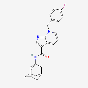 Chemical structure of AFUB7AICA 7'-azaindole isomer