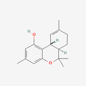 Chemical structure of δ9-Tetrahydrocannabiorcol