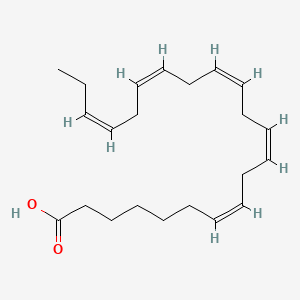 Chemical structure of 15(S)-HEPE-d5 ethyl ester