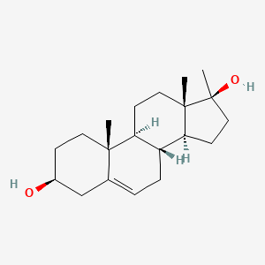 Chemical structure of Methandriol