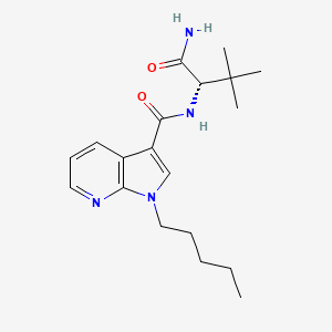 Chemical structure of ADB-P7AICA