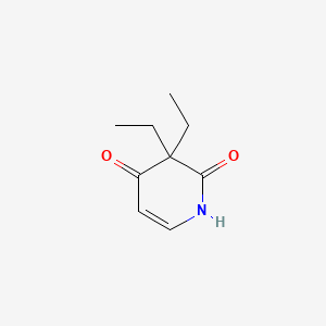 Chemical structure of Pyrithyldione