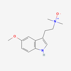 Chemical structure of 5-methoxy DMT N-oxide