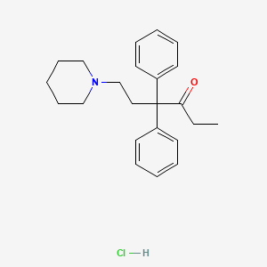 Chemical structure of Norpipanone Hydrochloride