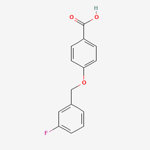 Chemical structure of Safinamide Metabolite NW 1689
