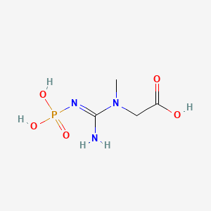 Chemical structure of Creatine Phosphate