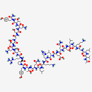 Chemical structure of AC 187 (trifluoroacetate salt)