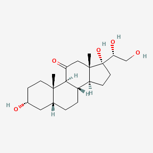 Chemical structure of β-Cortolone