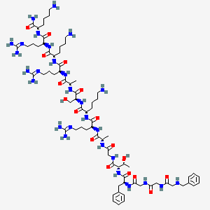Chemical structure of UFP101 (trifluoroacetate salt)