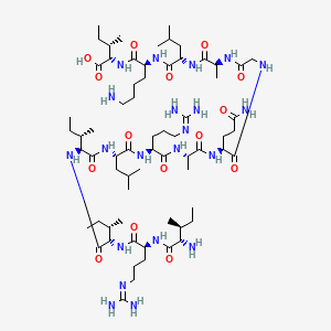 Chemical structure of BING (trifluoroacetate salt)