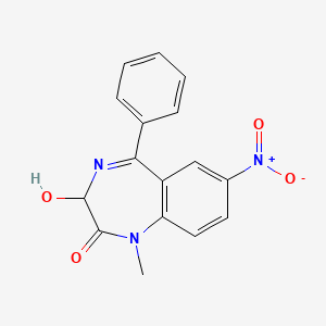 Chemical structure of Nitemazepam
