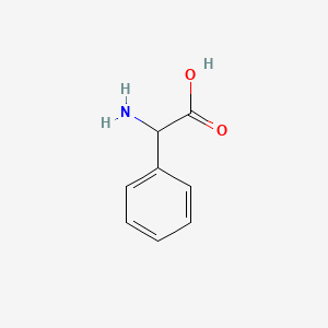 Chemical structure of Phenylglycine