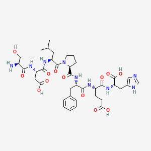 Chemical structure of PapRIV (trifluoroacetate salt)