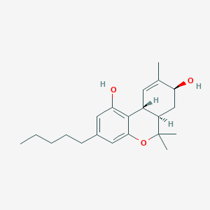 Chemical structure of 8α-hydroxy-δ9-THC