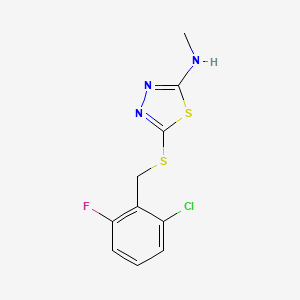 Chemical structure of Bufotenidine (iodide)