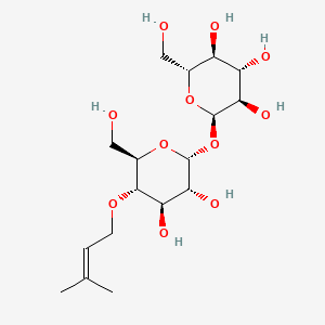 Chemical structure of Lentztrehalose B