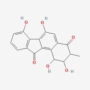 Chemical structure of Fluostatin B