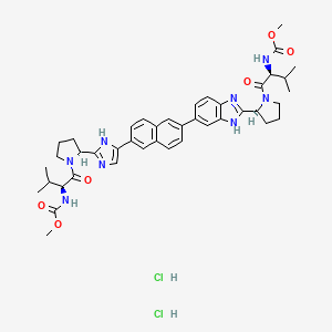 Chemical structure of Ravidasvir (hydrochloride)